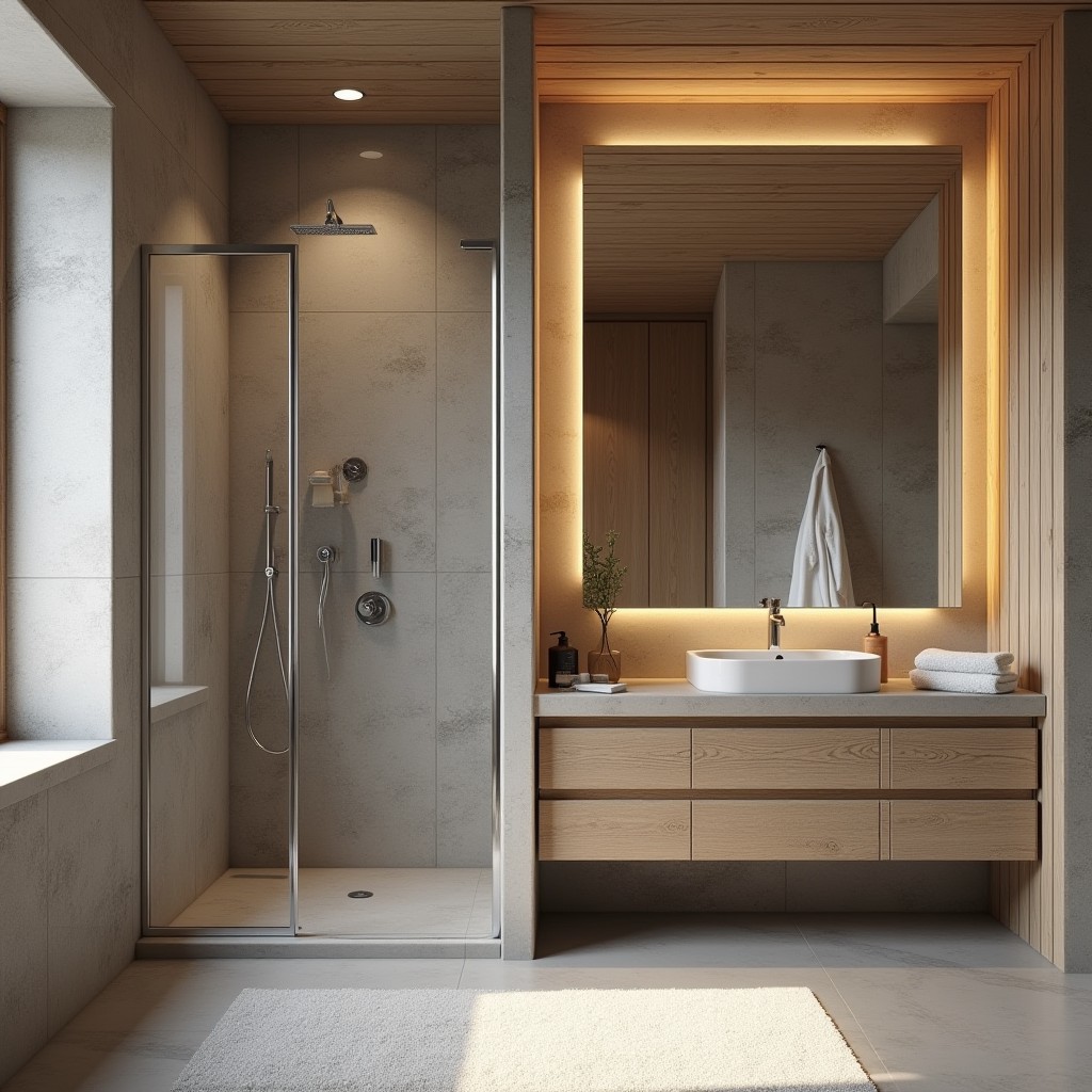 Himalayan Heaven spa bathroom with built-in Scandinavian sauna and premium finishes in Nainital villa